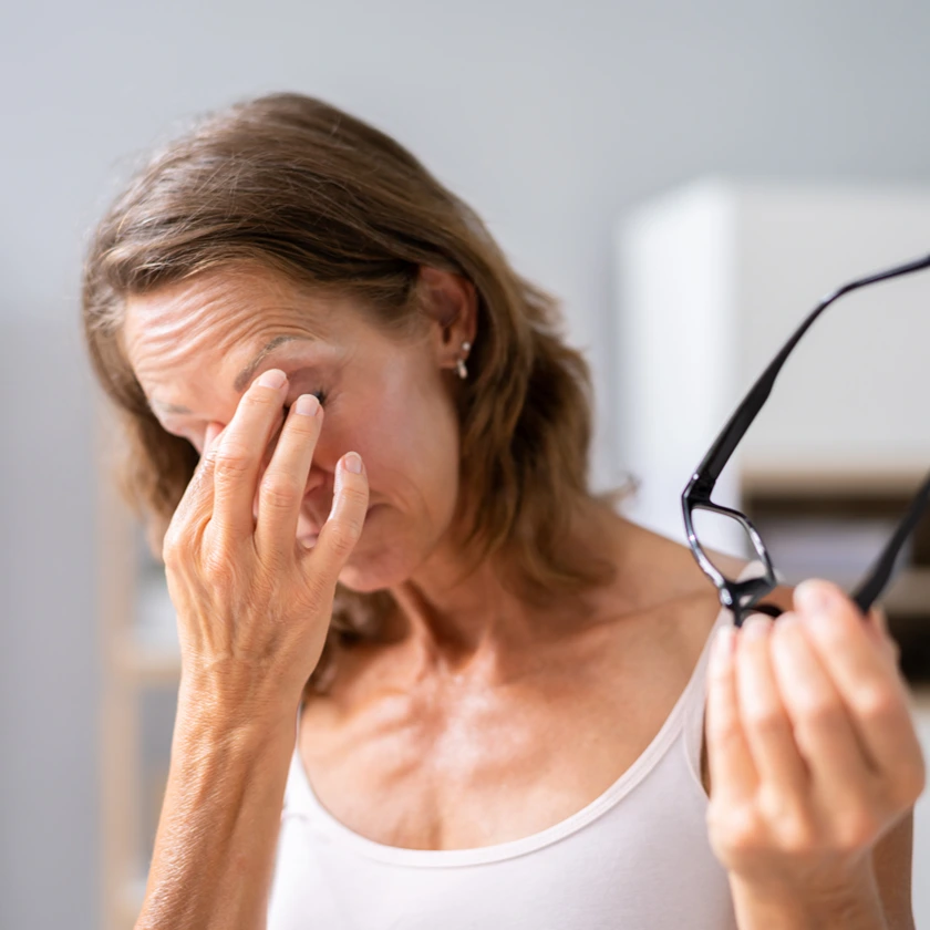 Dry Eye clinical photo